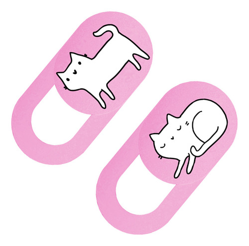 Juego De 2 Fundas Para Cámara Web Con Dibujos Animados De Ga