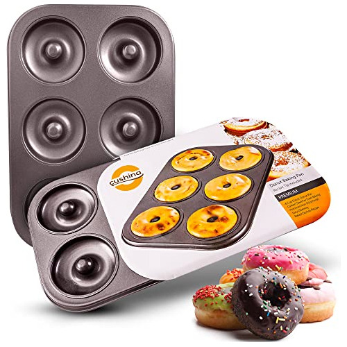 Molde Rosquillas Dohnuts Premium De 6 Cavidades Antia