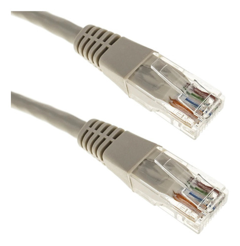 Imagen 1 de 3 de Cable De Red Utp 10 Metros Rj45 Cat 5e Patch Cord Ethernet