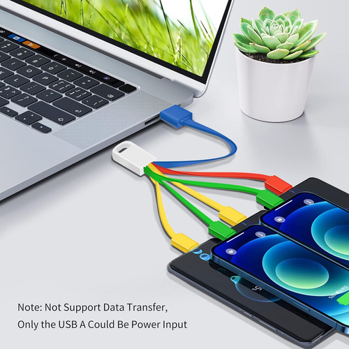 Cable De Carga Multiple Herfair, Cable De Carga Rapida Co...