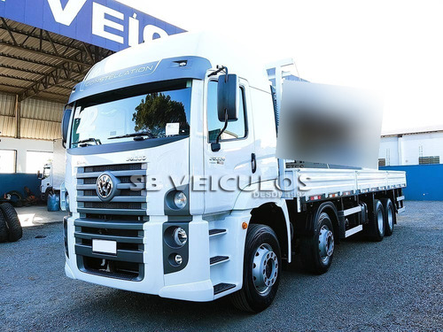 Imagem 3 de 10 de Vw 30330 8x2 2021 2022 Bitruck Carroceria Aut. T. Alto Leito