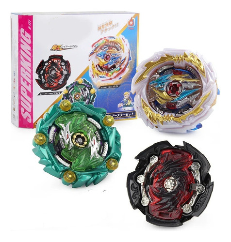 Beyblade Burst Sparking B-171 X3 Superking Triple Booste