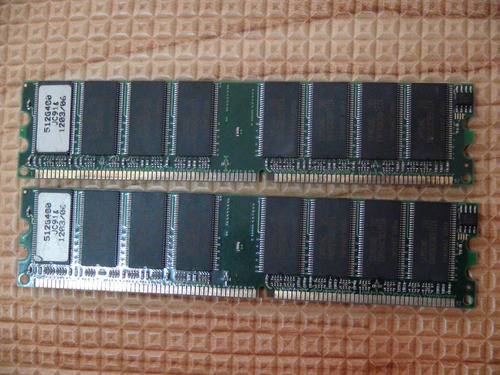 H4j45 Ram Samsung Ddr-400 Pc3200 512mb Memória Computator Pc (Usado)