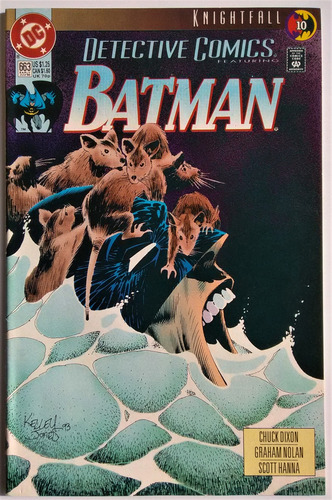 Detective Comics 663 Dc 1993 Knightfall Pt 10 Batman Dixon 