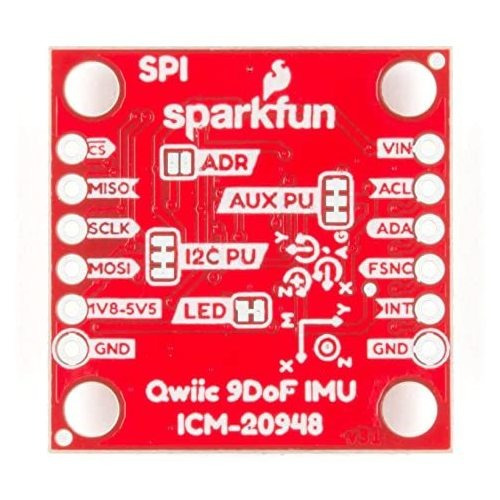 Sparkfun 9dof Imu Breakout-icm-20948 I2c De Bajo Consumo Y S