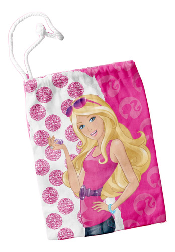 Bolsitas Golosineras Tela Barbie Personalizables X 25