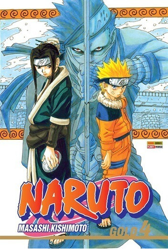 Mangá Naruto Gold Edition Volume 04° Lacrado Panini