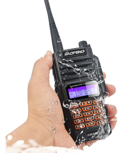 Radio Baofeng Uv 9r Plus Resistente Al Agua Uhf Y Vhf