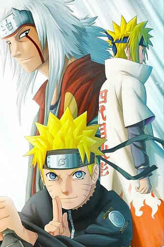 Placa Decorativa Naruto Modelo 4