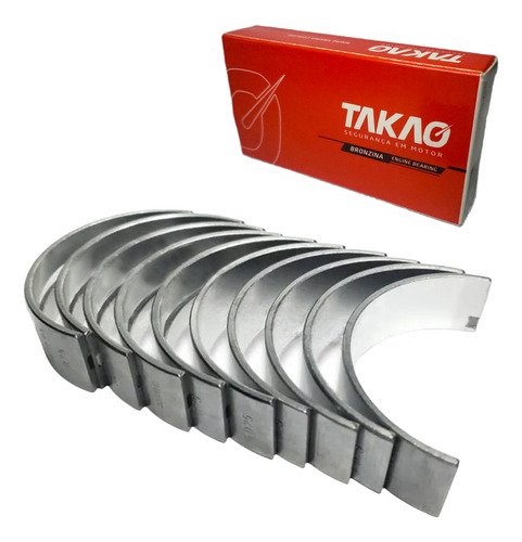 Kit Bronzina Mancal E Biela 1mm Courier 1.6 8v Zetec Rocam