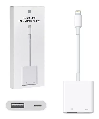 ADAPTADOR Apple LIGHTNING A USB Camara