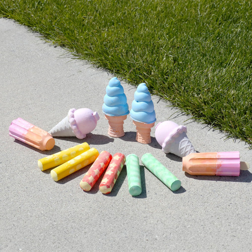 Moderna De Gis De Helado Para Niños