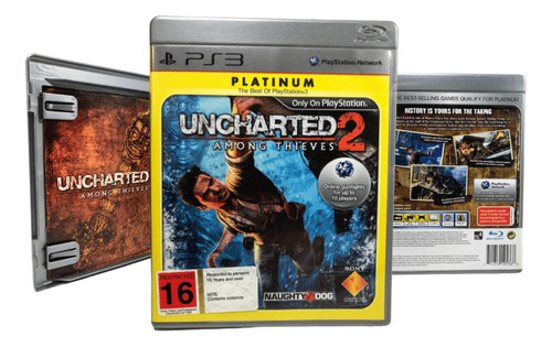 Uncharted Drakes Fortune Platinum Game Ps3 Midia Fisica Best (Recondicionado)