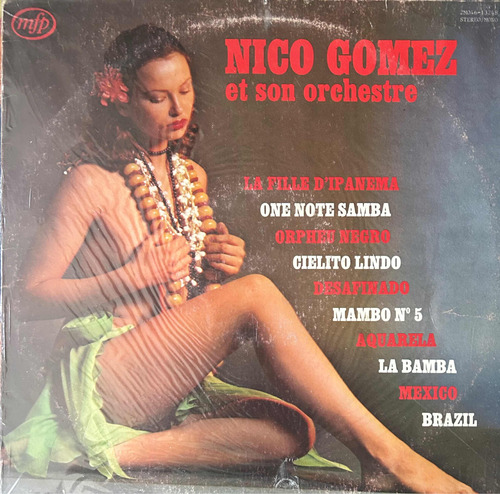 Disco Vinilo De Época Nico Gomezet Son Orchestre