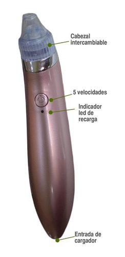 Imagen 3 de 6 de Limpiador Facial Poros Succion Puntos Negros Espinillas Acne