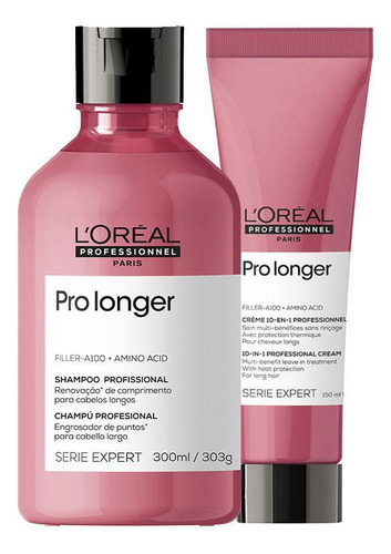 Kit L'oréal Pro Serie Exp Pro Longer - Sh E Leave-in