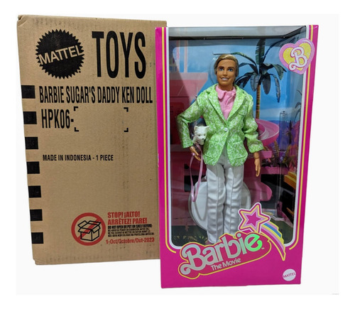 Muñeco Barbie. Ken Sugar Daddy (Usado)