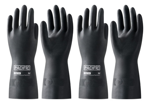 Pacific Ppe 2 Pares De Guantes Resistentes A Los Quimicos, G