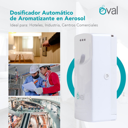 36 Piezas Dispensador Aerosol Automático Programable
