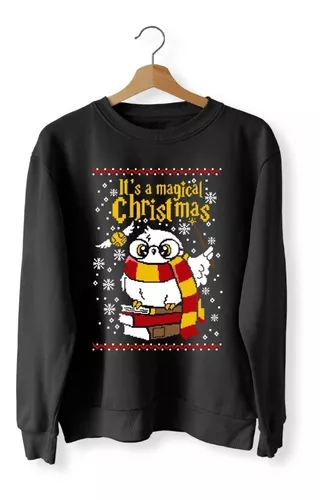  Harry Potter Sudadera de Navidad Slytherin Ugly Sweater, Negro,  S : Ropa, Zapatos y Joyería