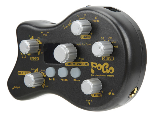 Procesador Multiefectos Para Guitarra, Pedal De Efectos Pogo