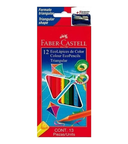 Colores Faber X12 +1 Triangular