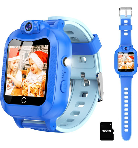 Reloj Inteligente P/niños Vansing De 3-10 Años - Azul