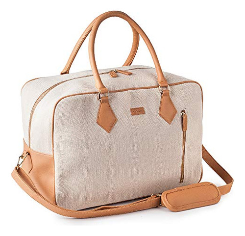 Bolso De Mano De Lona Para Mujer, Ideal Para Viajes De Fin D