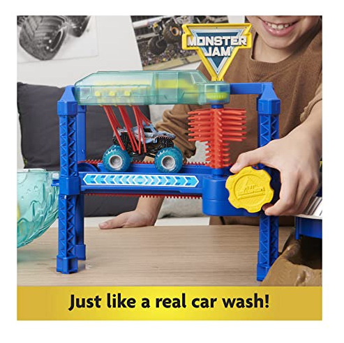 Monster Jam Megalodon Monster Wash Incluye