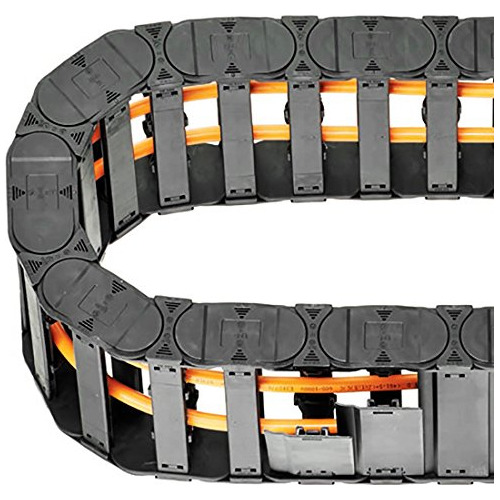 Cadena Arrastre Plastica R55, 25 Mm X 57 Mm, 1 M, Cnc, Color