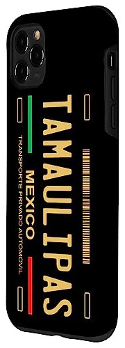 Funda Para iPhone 11 Pro Max Tamaulipas License Plate
