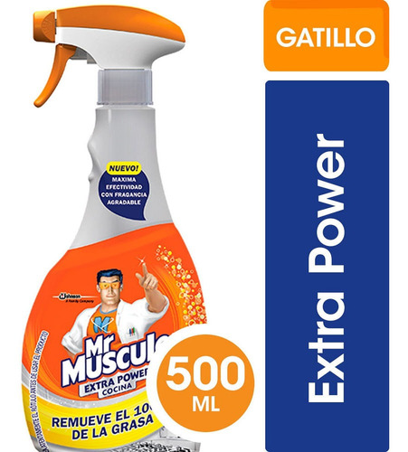 Limpiador Mr. Músculo Extra Power Cocina Gatillo 500 Ml