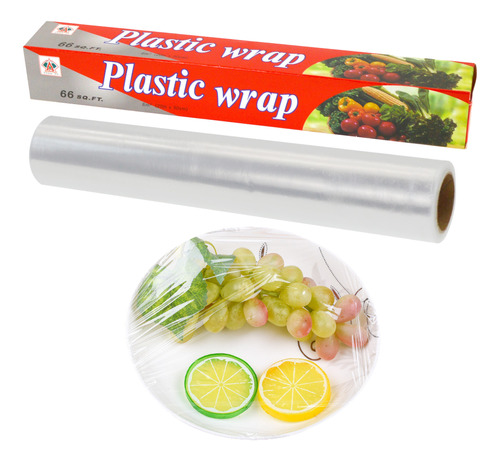 2 Rollo Papel Film Alusa Plástico Para Alimentos Cocina 20 M