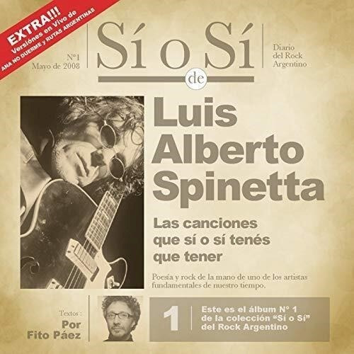 Si O Si Diario Del - Spinetta Luis Alberto (cd