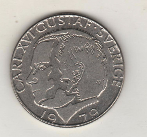 Suecia Moneda De 1 Corona Año 1979 Km 852 - Xf