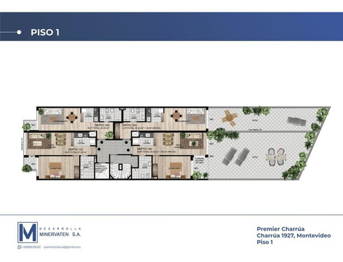 Imagen 7 de 30 de Venta Departamento Uruguay Montevideo Cordón En Construcción Inversión