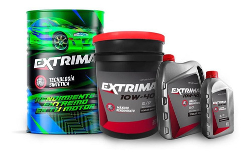 Imagen 2 de 3 de Lubricante Semi Sintetico Extrima 10w40 20lts