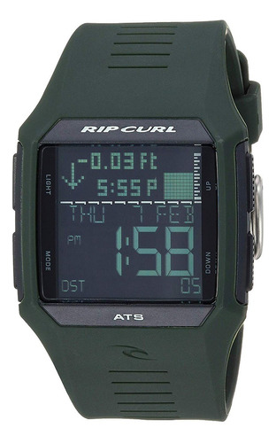 Relógio Rip Curl Rifles Tide Military - A1119 Cor da correia Verde-escuro Cor do bisel Preto Cor do fundo Preto