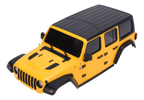 Carcasa De Carrocería De Coche Rc Amarilla, Carcasa Dura De