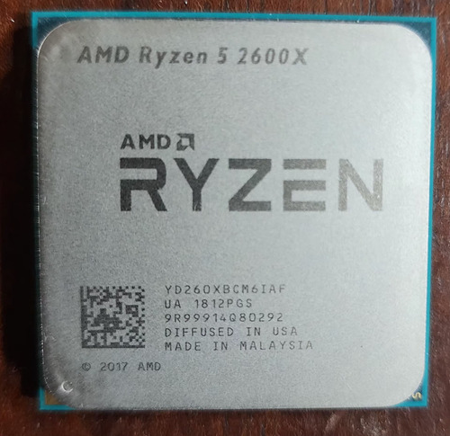 Procesador Gamer Amd Ryzen 5 2600x (Usado)