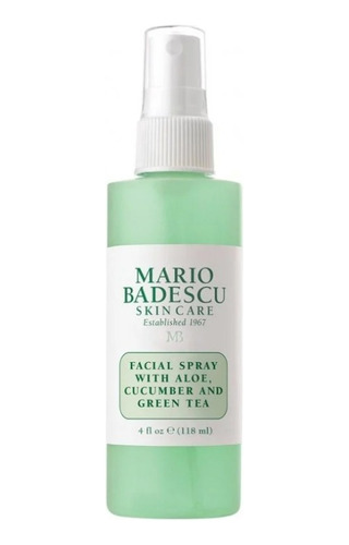 Mario Badescu Spray Facial Aloe, Pepino Y Té Verde, 118ml