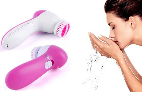 Masajeador Para Cara 5 En 1 Mini Limpieza Facial Profunda