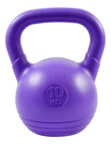 Pesas Rusas 10 Kg Pvc Kettlebell Pesa Rusa Cross Gym Fitness