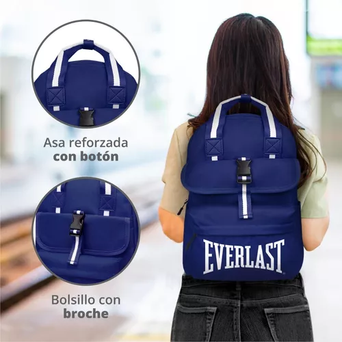 desinfectar Arancel híbrido Mochila Cartera Everlast Original Tela Nylon Moda Mujer | Envío gratis