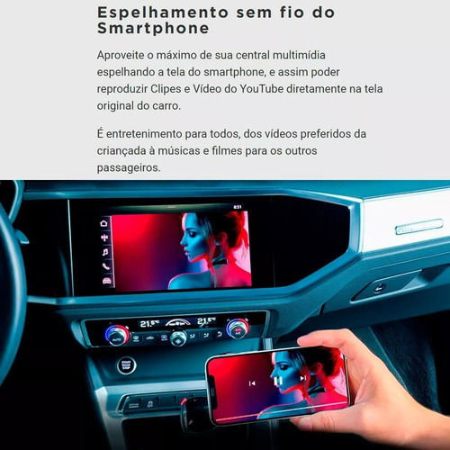 Espelhamento Play To Air+ Faatech Com Sistema Carplay