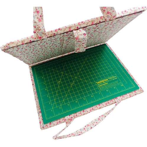 Imagem 2 de 6 de Kit Base De Corte + Régua + Cortador Patchwork Westpress