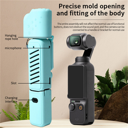 Funda Silicona P/ Dji Osmo Pocket 3 Combo Creator