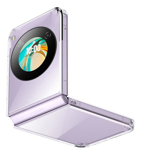 Funda For Zte Nubia Flip 5g Cáscara Dura Transparente A
