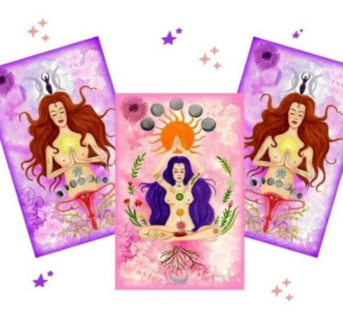 Oráculo Sagrado Femenino Tarot Mensajes Energia Mujer 