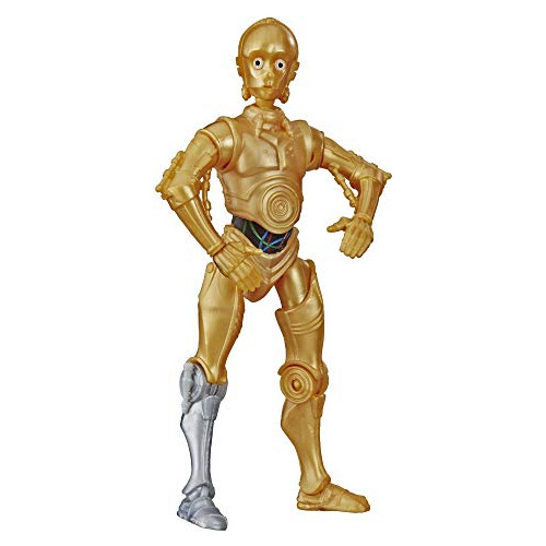 Figura De Acción Star Wars Galaxy Of Adventures C-3po 12 Cm